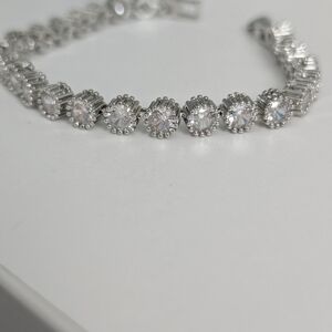 Stunning Gold Plated Silver Bracelet